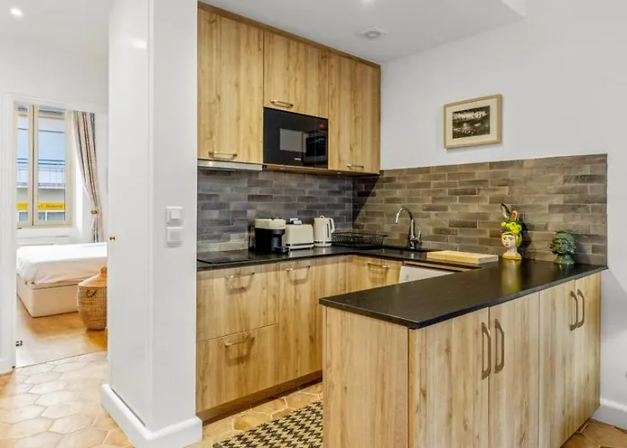 Ref 2038 - - Superb Fully Renovated One-bedroom * Канны